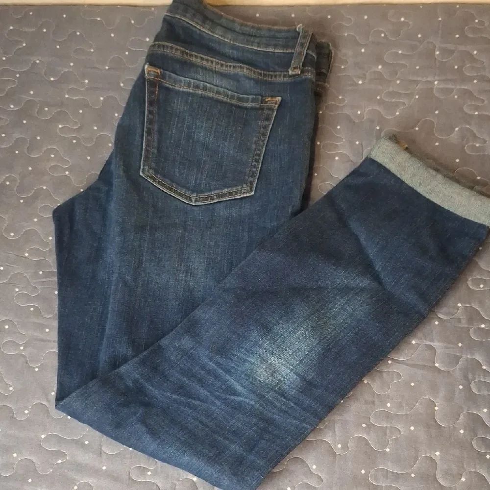 Gap Skinny Roll up Stylish Blue Denim Jeans size 0